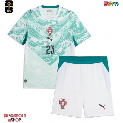 Portugal Vitinha #23 Udebanesæt Børn VM 2026 Kort ærmer (+ korte bukser)